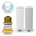 thumbnail image 3 of Diaper Genie Platinum Diaper Pail, Stone Gray, Stainless Steel, Foot Pedal, Odour Control, 3 of 9