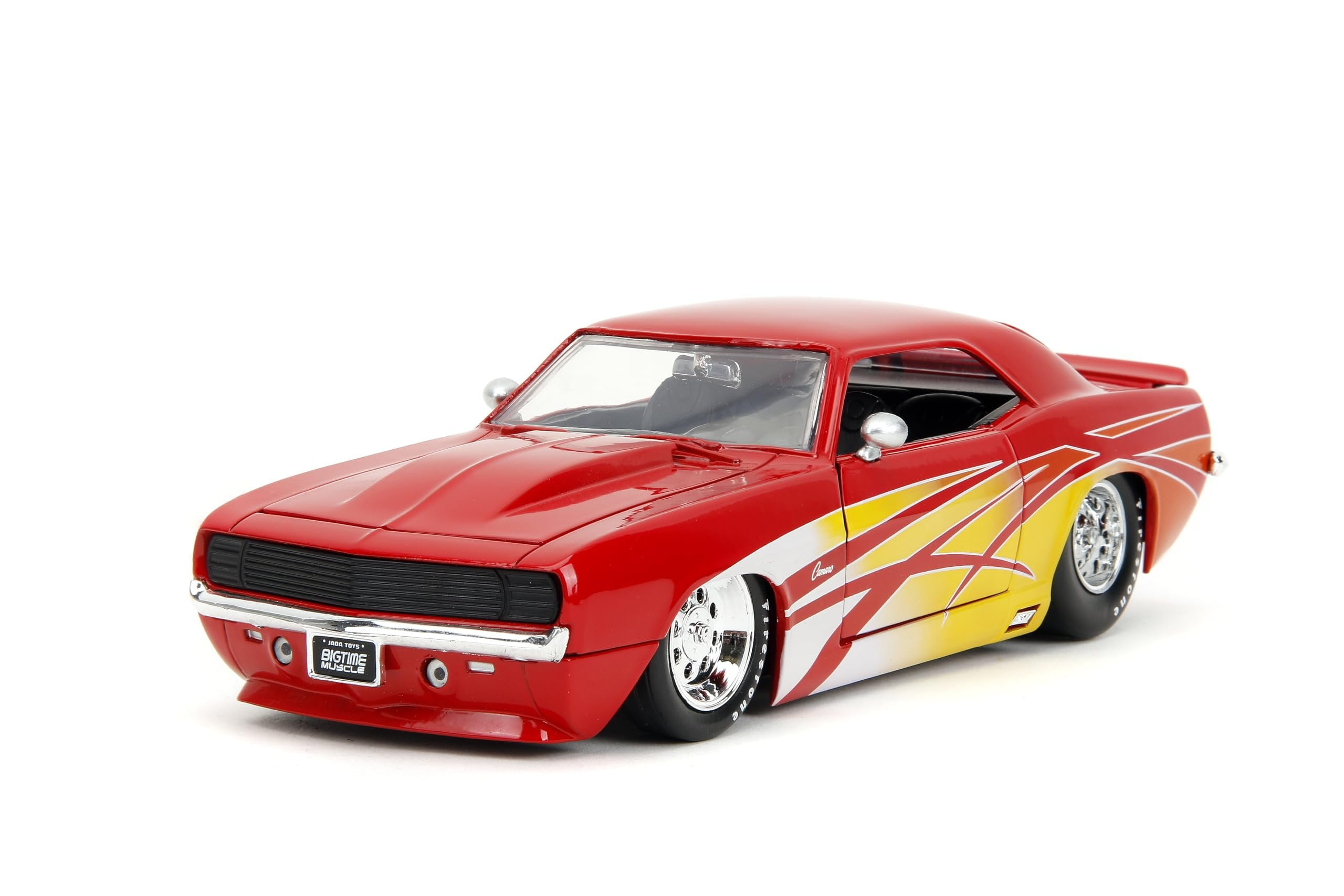 Jada Toys 1969 Chevrolet Camaro Diecast Bigtime Muscle, Candy Blue