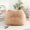 Brown, variant on Faux -Bean Bag Chair with Back Support for Adults and , Comfy Stuffed Floor Sofa for Living Room Bedroom Apartment, White 42.5L x 42.2W x 30.7H