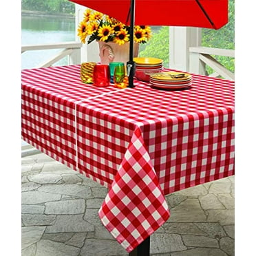 Lahome Medallion Outdoor Tablecloth With Umbrella Hole Water Resistant Spillproof Table Cover For Patio Zippered 60 Rou Com Lahome Medallion Outdoor Tablecloth, How To Make A Tablecloth For An Umbrella Table
