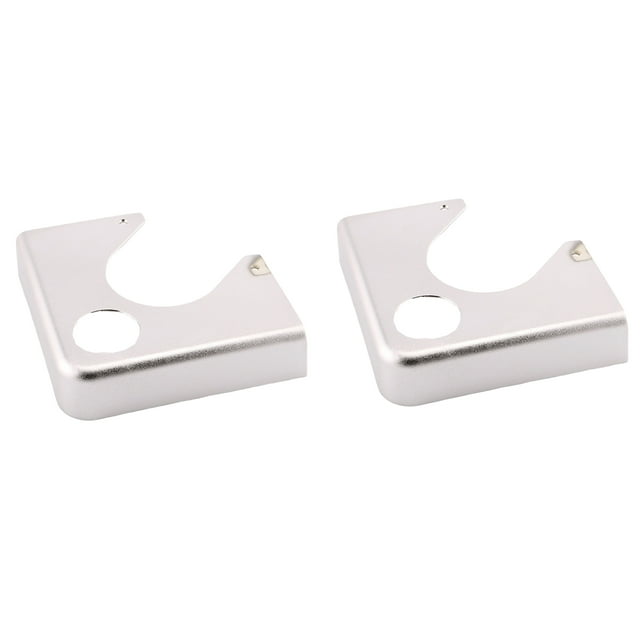 pitrice Coins de Table de Billard avec Protection Chromée Durable Assiettes d'Angle de Table de Billard