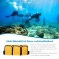 thumbnail image 3 of QualitChoice Professional Deep Diving Weight Pocket Adults Portable Adjustable Foldable Fast Release Belt Underwater Weights Waistband 3 Pockets, 3 of 6