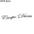 thumbnail image 6 of Walbest Universal Car SUV Vehicle Front Windshield Carpe Diem Letters Design Sticker Decals Decor, 6 of 7