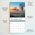 thumbnail image 3 of Calendario de pared Hannah Faith 2026 Versículo bíblico 12 meses, 3 of 8