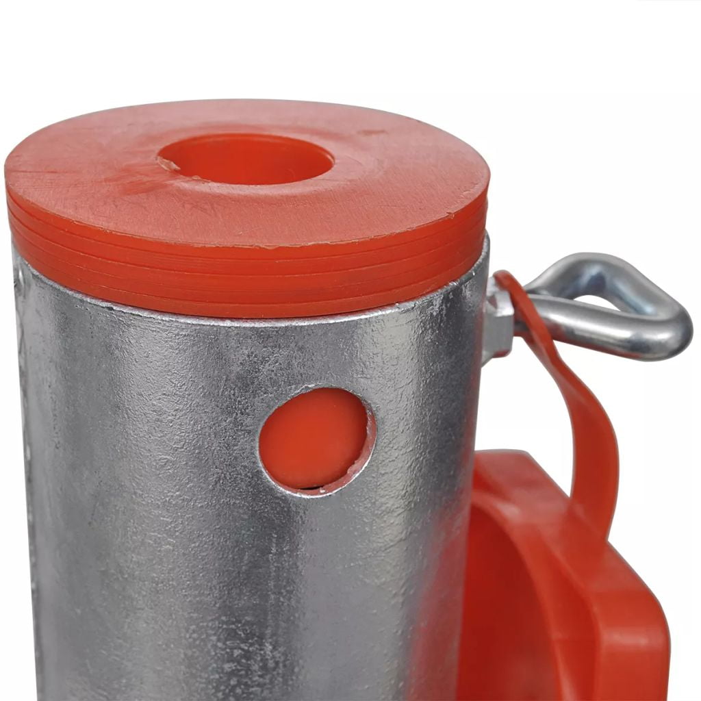 Kepooman Portable Iron Umbrella Holder for Beach Fishing, Silver Kepooman Portable Iron Umbrella Holder for Beach Fishing, Silver