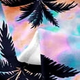 thumbnail image 3 of lokua Tropical Tree Fleece Blanket, Hawaiian Coconut Palm Tree Fuzzy Blanket for Adult Teens Kids, Watercolor Tie Dye Throw Blanket, Summer Colorful Beach Flannel Blanket, 40"X50", 3 of 5