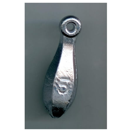 S & J s TACKLE BOX 5 oz Lead Bank Weights - 10 PER Pack C