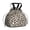 Brown and White, variant on Pink and White Leopard Print Pattern Drawstring Insulated Lunch Bag for Women, Stain-Resistant Large Lunch Tote with Multi-Pockets for Work Office