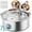 7LDog Fountain+6 Sets Filters, variant on 7L/230oz/1.8G Quiet Stainless Steel Pet Water Fountain with Visual Water Level & Triple Filtration for Large Medium Small Breed Dogs