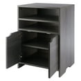 thumbnail image 2 of Winsome Nova Open-Shelf Storage Cabinet, Charcoal Finish, 2 of 5