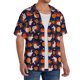 thumbnail image 2 of Fotbe Turkey And Thanksgiving Camisa Estampada de Manga Corta para Hombre, Casual de Verano, Estilo Playero, Sin Arrugas-XX-Large, 2 of 5