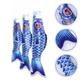 thumbnail image 4 of MasteelfCA 3Pcs Children's Day Carp Decorative Windsock Flag Creative Garden Wind Flag, 4 of 7