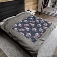 thumbnail image 4 of Flannel Blankets Sofa Blankets Warm And Comfortable Woolen Blankets For Sofa Beds And Soft And Lightweight Blankets For All Seasons, 4 of 5