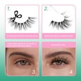 thumbnail image 5 of False Eyelashes Fluffy Look Strip Lashes Mink Wispy Fake Lashes Charming Fake Eyelashes 10 Pairs, 5 of 7