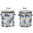 thumbnail image 2 of 50L Extra Large Popup Hamper Collapsible Laundry Basket With Zippered Lid 15.7x18.5in Collar, 2 of 7
