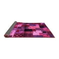 thumbnail image 2 of Ahgly Company Indoor Rectangle Abstract Pink Contemporary Area Rugs, 8' x 12', 2 of 4