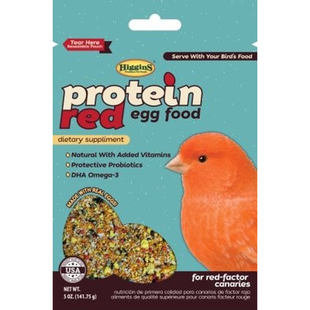 Higgins Protein Red Egg Bird Food, 5 Oz