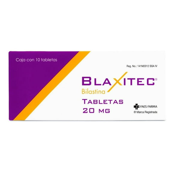 Blaxitec 10 Tabletas 20 mg