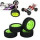 thumbnail image 3 of Neumáticos de goma RC 4PCS 75mm Neumáticos de agarre fuerte con borde de color brillante Compatible con WLToys 144001 RC 1/14 Vehículo todoterreno ANGGREK Otros, 3 of 8