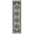 thumbnail image 2 of SAFAVIEH Bayside Sherwood Oriental Polyester Runner Rug, Green/Beige, 2'2" x 8', 2 of 10
