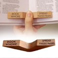 thumbnail image 2 of Wooden Page Holder Handmade Walnut for Book Reading Lovers, 2 of 5