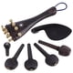 thumbnail image 2 of 4/4 Mentonera Para Violín 4x Afinadores Finos 4x Clavijas De Afinación Tail Gut Tailpiece, 2 of 9