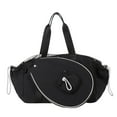thumbnail image 1 of Almencla Badminton Racket Bag Beginners Fitness Sport Fashionable Large Racket Holder Black, 1 of 8