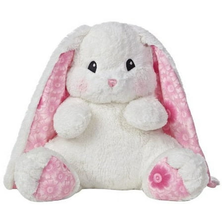 Aurora World Lopsie Wopsie Bunny Plush, White, 16"