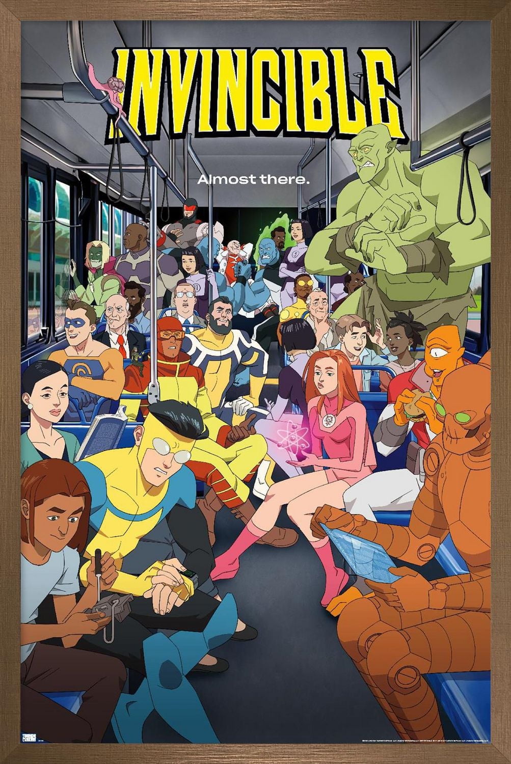 Invincible: Season 2 - Bus One Sheet Wall Poster, 22.375" x 34"