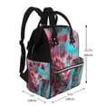 thumbnail image 2 of Easygdp Psychedelic Hairless Cat para Bolsa de Bebé de Gran Capacidad con Múltiples Bolsillos, Bolsa de Pañales para Padres, Bolsa de Viaje Organizada y Elegante, 2 of 6
