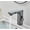 Black Gray, variant on Black Gray Smart Sense Faucet Touchless Digital Display Basin Mixer Battery Power Hot Cold Mixed Water Inductive Bathroon Tap
