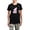 With Gray Camo Pant, variant on CafePress - Sitting Pig Women's Dark Pajamas - Women's Short Sleeve Print T-Shirt and Pants Dark Cotton Pajama Set