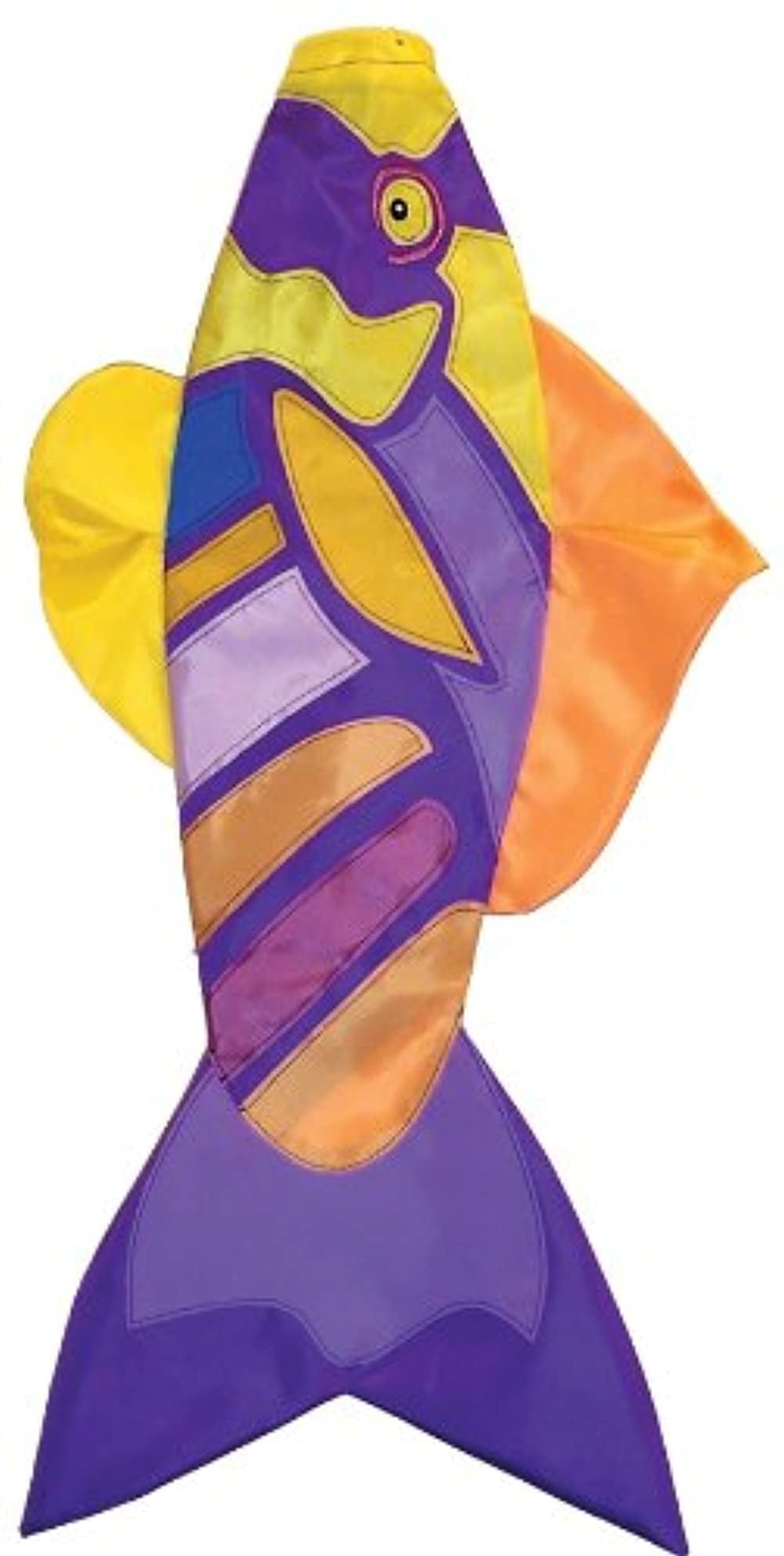 In the Breeze 5120 Fish Windsock-Hanging Outdoor Decoration 48" Salmon Totem 