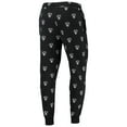 thumbnail image 3 of The Wild Collective Black Brooklyn Nets Allover Logo Jogger Pants, 3 of 3