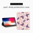thumbnail image 2 of SaniMore for iPad Pro 11" 4th/3rd/2rd/1st Gen 2022/2021/2020/2018 Intelligent Power-Saving Case, PU Leather Case with Adjustable Kickstand Shockproof Protective Case for Women, Colorful Butterfly, 2 of 9