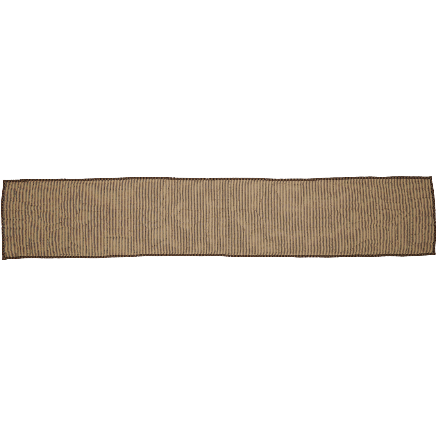 VHC Brands Black Star Primitive Table Runner – 13x72 Inch Rectangle Woven Cotton