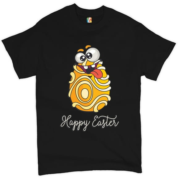 Tee Hunt Happy Easter Crazy Egg T-shirt Egg Tapping Religious Holiday Men's Tee