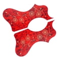 thumbnail image 2 of 2 piezas de protección contra púas de guitarra acústica, piezas de antiarañazos izquierda/derecha rojo Yuyangstore Placa decorativa antiarañazos, 2 of 8