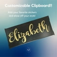 thumbnail image 6 of First Lifesaver Nursing Clipboard 3 Layers Aluminum Foldable Nurse Clipboard with Strong ClipFor Nurses, Nursing Students and Doctors (Black), 6 of 7