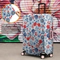 thumbnail image 4 of Pioneer Flower Floral Print Pattern Luggage Cover Fashion Suitcase Cover Baggage Covers Fit 25-28 Inch Luggage (Go Travel), 4 of 5
