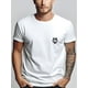 thumbnail image 1 of Men's Casual Fashion T-Shirt with Wolf Print - Crew Neck, Short Sleeve, Stretch Fabric, Machine Washable - Perfect for Summer, Casual Sporty Tee, Summer Gifts, 1 of 7