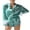 green, variant on HYwys Women Satin Silk Pajamas Set Long Sleeve Button Down Feather Pjs Sleepwear Nightwear Loungewear Set