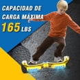 thumbnail image 4 of HOVERSTAR Hoverboard, LBW16 Chrome Color All Terrain Wide Tire, Electric Skateboard Tire with LED Light and Wireless Bluetooth Music Speaker HOVERSTAR LBW16, 4 of 7