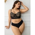 thumbnail image 4 of 1pc Plus Size Lace Bra, 4 of 4