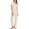 Bare Necessities Womens Cool Jade Light Nights Short Sleeve Crop PJ Set Style-R85B604
