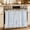 DarkGray, variant on Foggy Forest Oven Skirt Curtain 27"Wx20"L, Waterproof Ruffled Stove Cover Skirt with 8 Ribbon Ties, Green Mist Mountain Natural Landscape Decorative Oven Door Curtain for Kitchen Dishwasher Cabinet