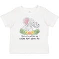 thumbnail image 3 of Inktastic I'll Never Forget That My Great Aunt Loves Me Cute Elephants Boys or Girls Baby T-Shirt, 3 of 5