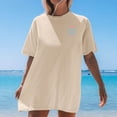 thumbnail image 6 of HCYSFG Women's Take Me To The Beach Top Crewneck Short Sleeve Graphic Fashion T Shirts Summer Vacation Sun Sea Sand Activewear Sporty Tee, 6 of 6