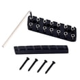 thumbnail image 1 of Puente de guitarra sin cabeza Sunnimix de 6/7 cuerdas y juego de Tuercas de Camello, 1 of 7