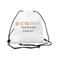 thumbnail image 5 of Overcomer Outdoor Drawstring Bag - White (gender-neutral), 5 of 5